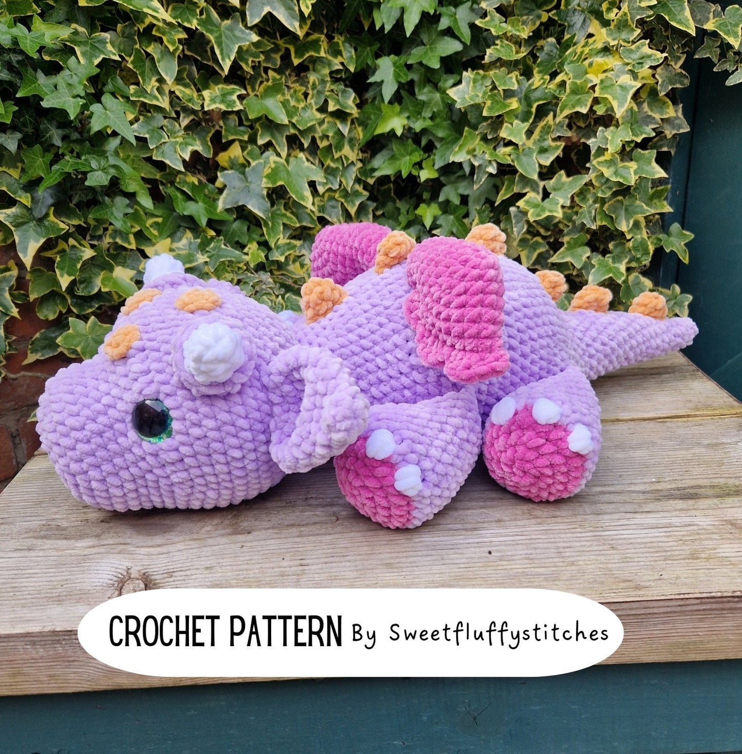 Aria the Baby Dragon - Crochet Pattern