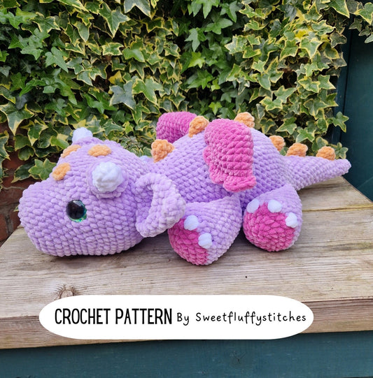 Aria the Baby Dragon - Crochet Pattern