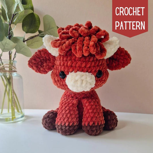 Astrid the Highland Cow - Crochet Pattern