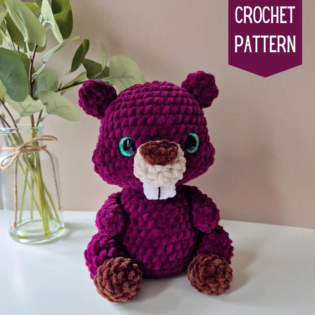 Baxter the Beaver - Crochet Pattern