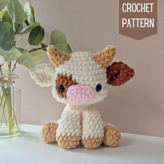 Celeste the Cow - Crochet Pattern