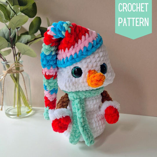 Bojangles the Snowman - Crochet Pattern