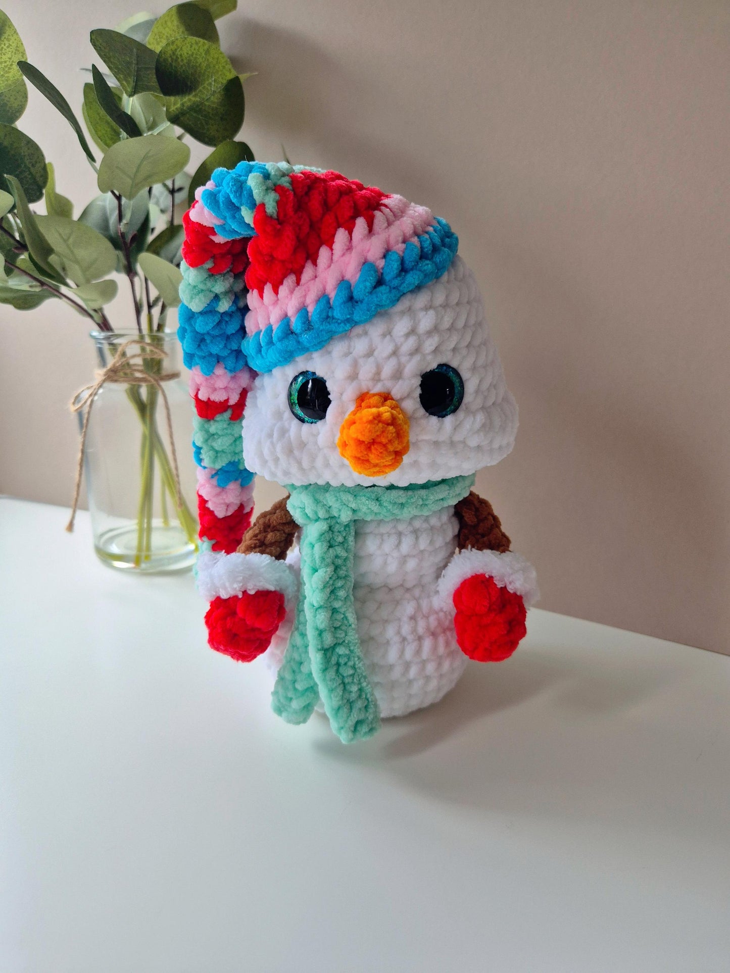 Bojangles the Snowman - Crochet Pattern