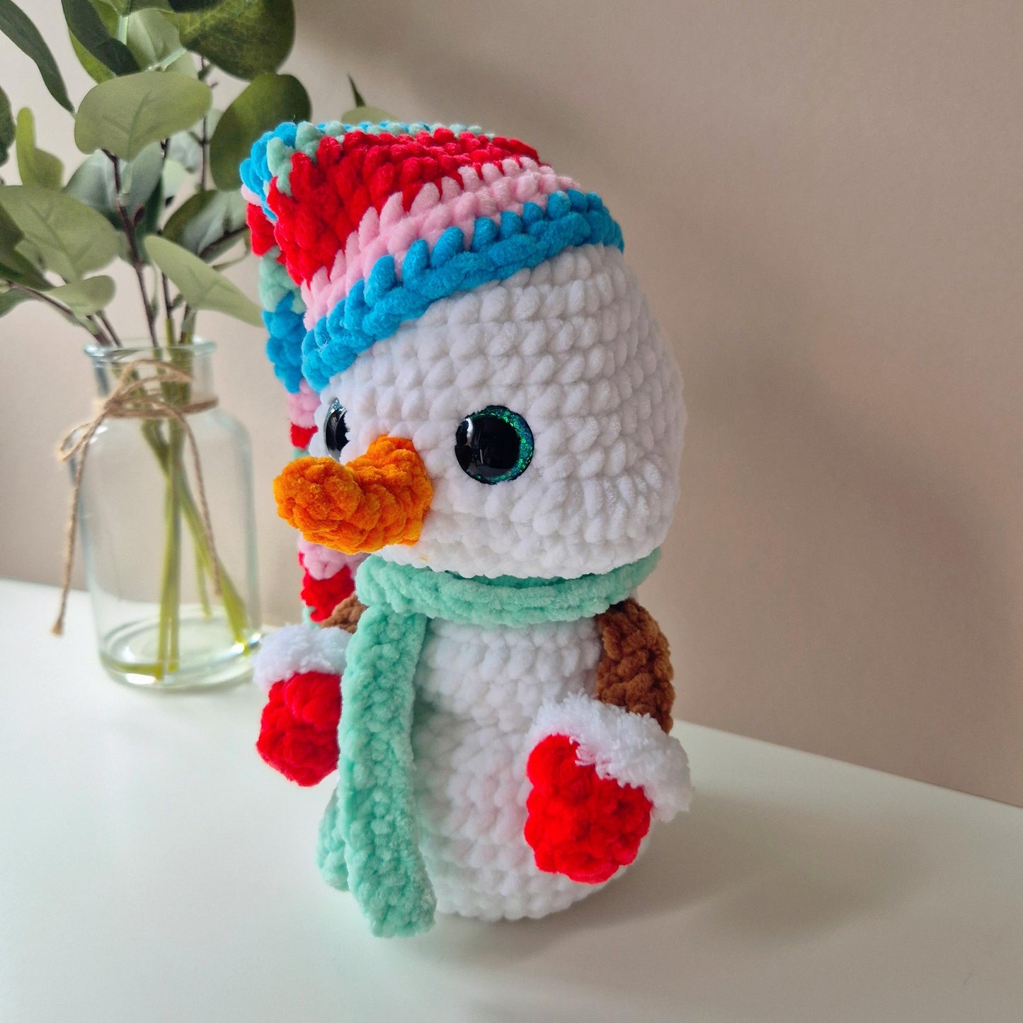Bojangles the Snowman - Crochet Pattern