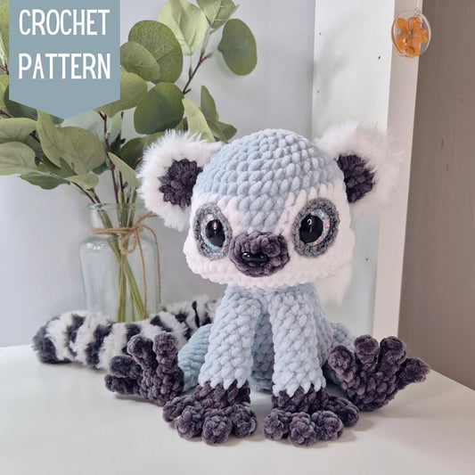 Zaffy the Lemur - Crochet Pattern