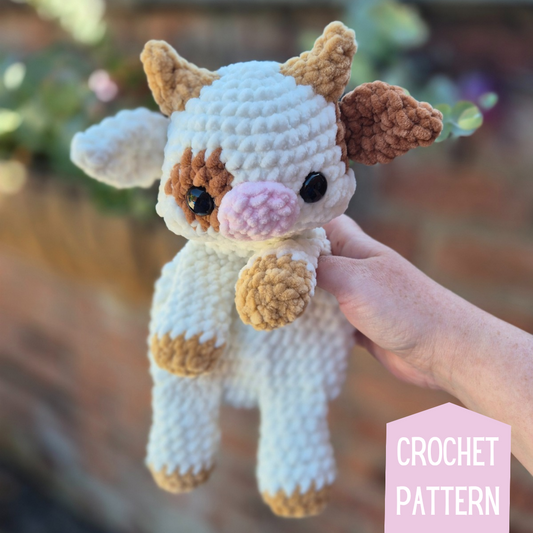 Celeste the Cow Snuggler Pattern