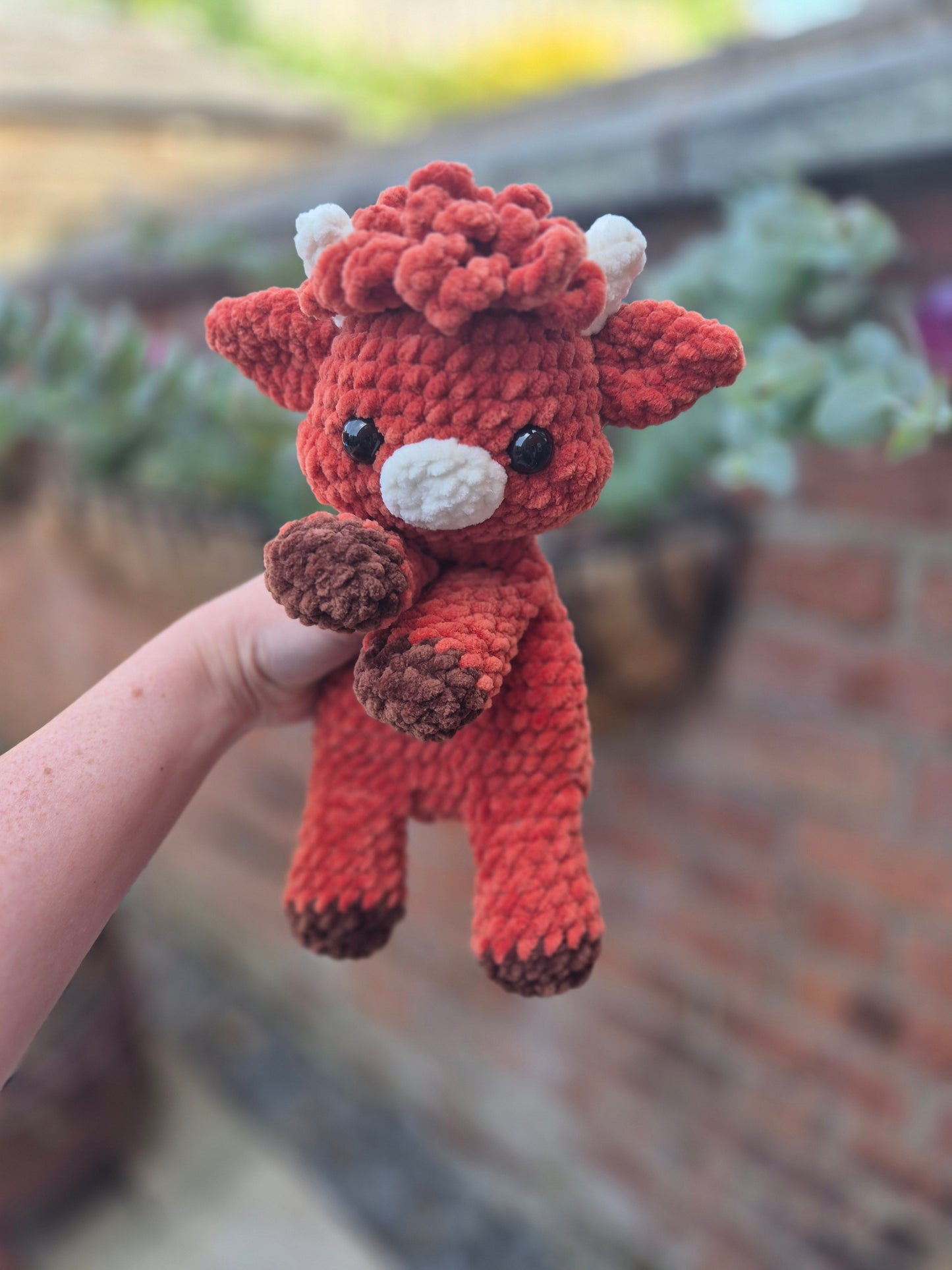 Astrid the Highland Cow Snuggler Pattern