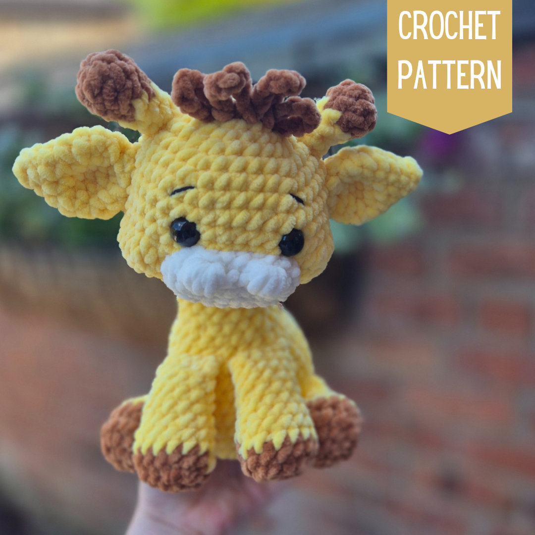 Rolo the Giraffe - Crochet Pattern