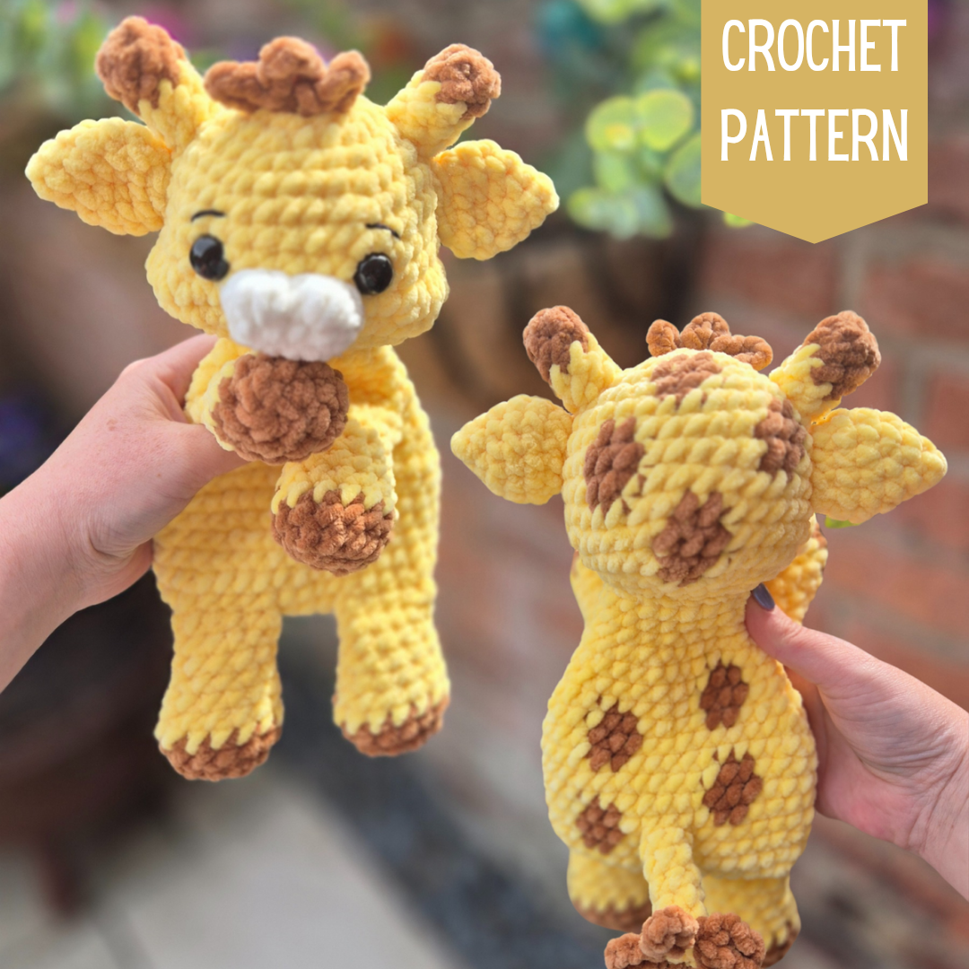 Rolo the Giraffe Snuggler Pattern