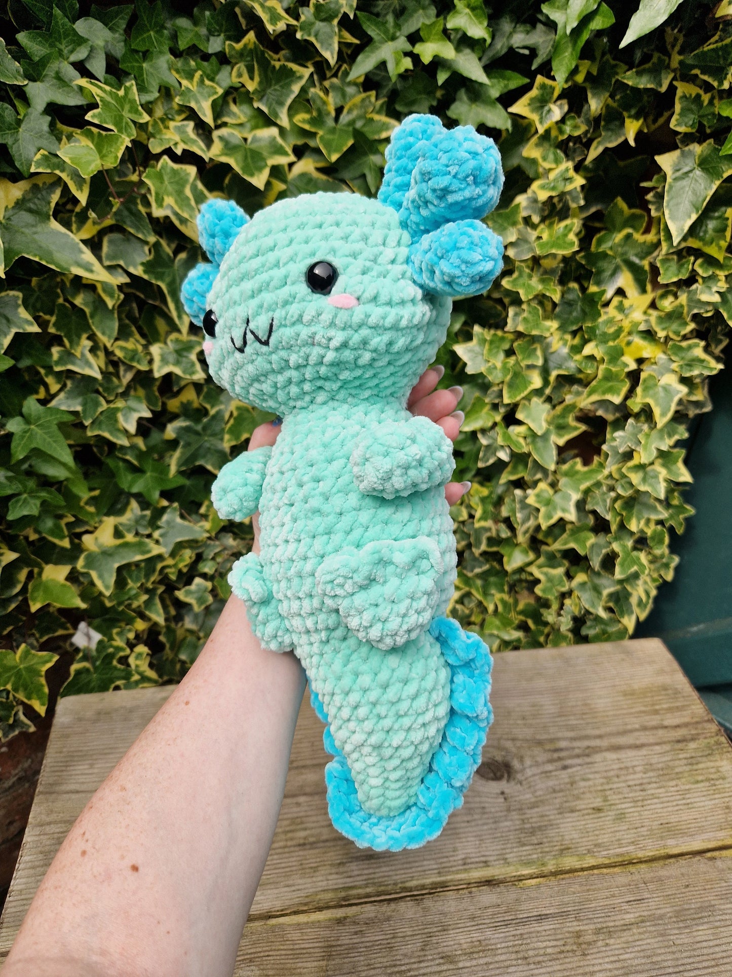Opal and Axel the Axolotls - Crochet Pattern