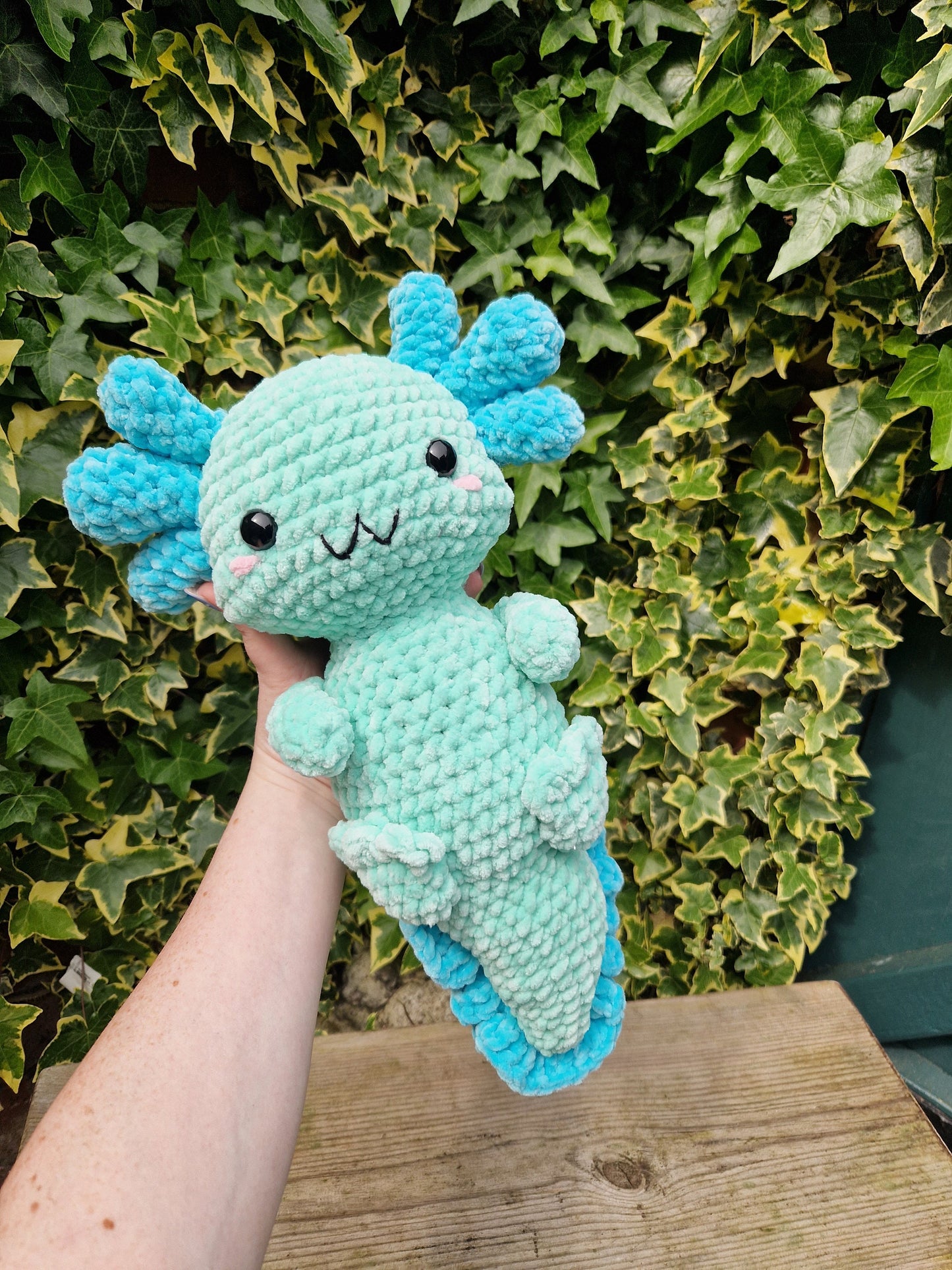 Opal and Axel the Axolotls - Crochet Pattern