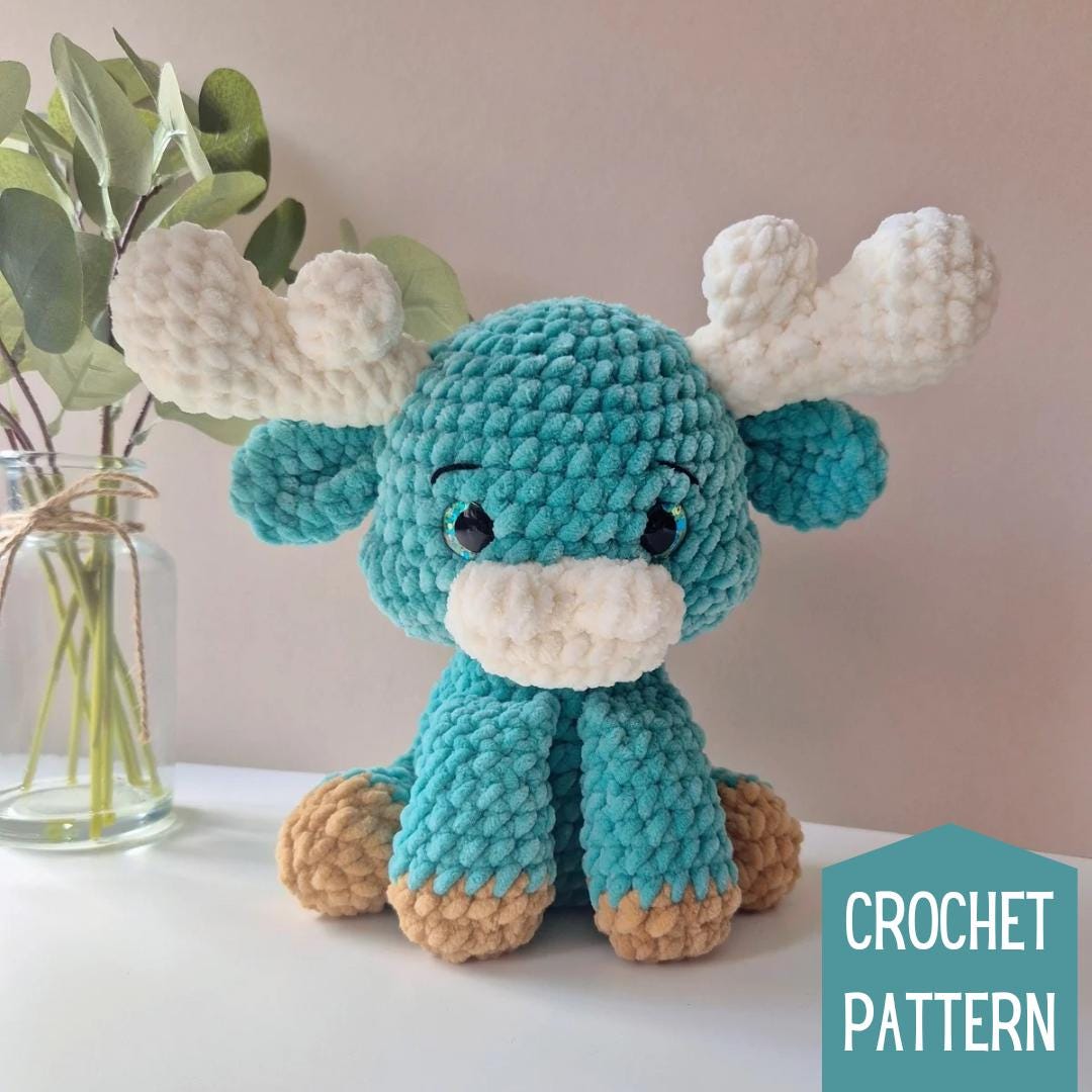 Rocket the Moose - Crochet Pattern