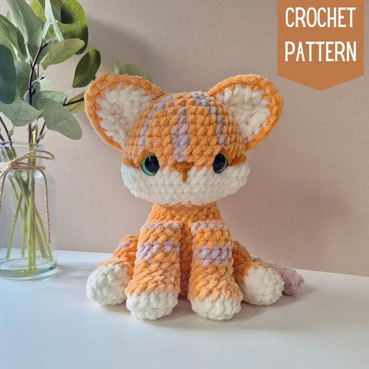 Peaches the Sandcat - Crochet Pattern