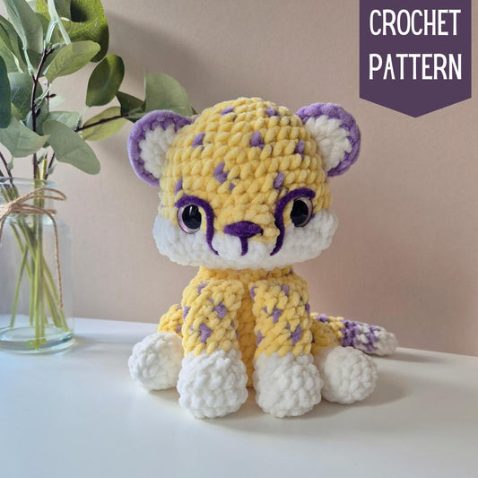 Papaya the Cheetah - Crochet Pattern